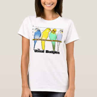 The Usual Budgies T-Shirt
