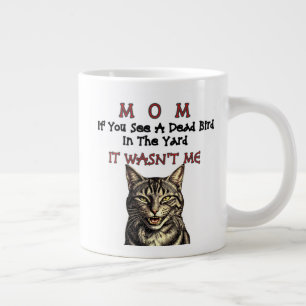 THE USUAL SUSPECT: FELINE EDITION LARGE COFFEE MUG