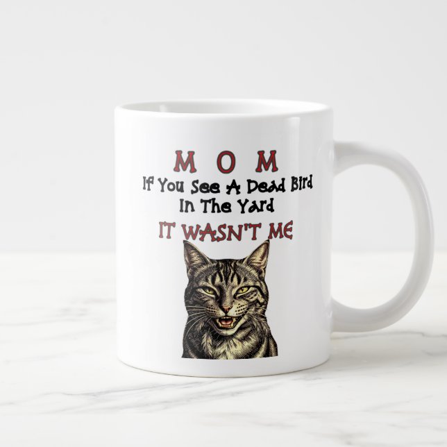 THE USUAL SUSPECT: FELINE EDITION LARGE COFFEE MUG (Right)