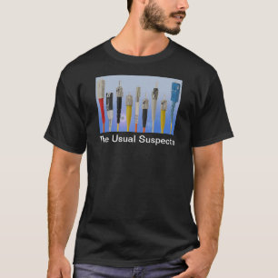 The Usual Suspects (Optical Fibre) T-Shirt