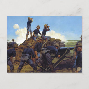 The Utah Light Artillery by Keith Rocco Postcard