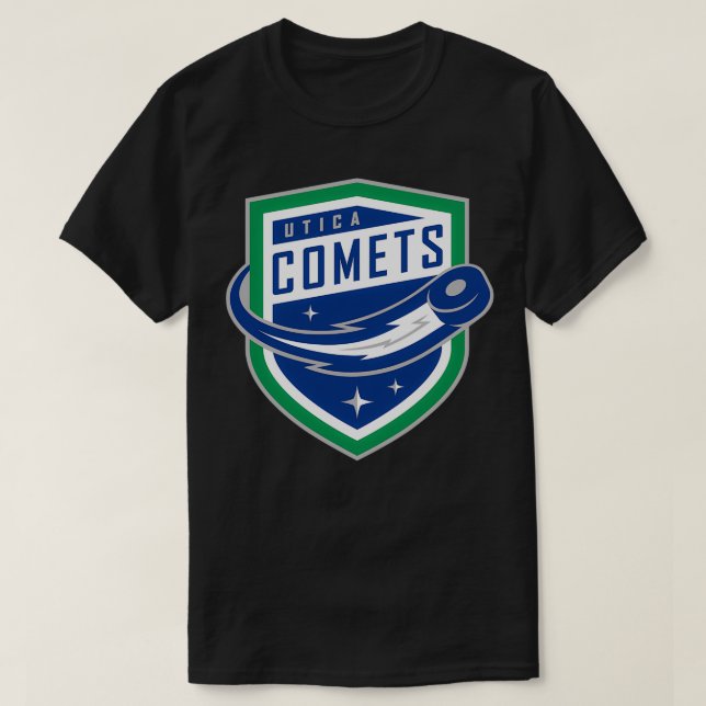 The Utica Comets T-Shirt (Design Front)