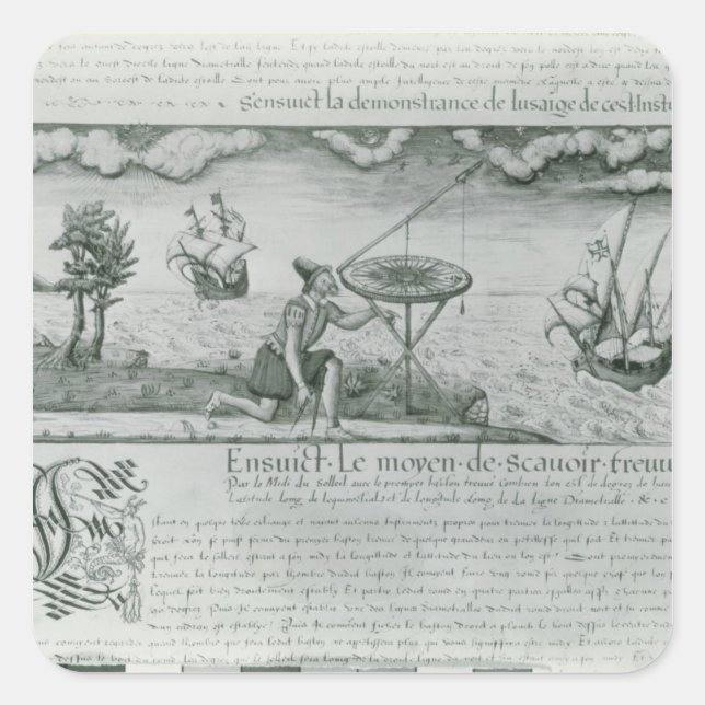 The Utilisation of the Sextant Square Sticker (Front)