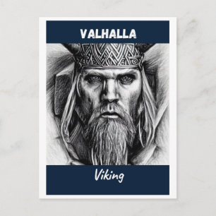The Valhalla Viking   Postcard