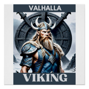 THE VALHALLA VIKING POSTER