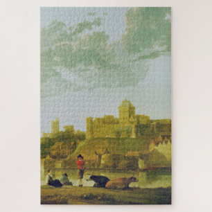 The Valkhof at Nijmegen by Aelbert Cuyp Jigsaw Puzzle