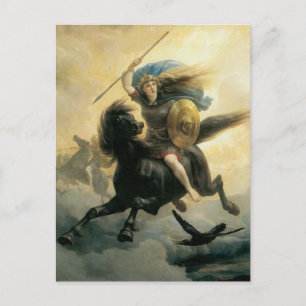 The Valkyrie, 1869 Postcard