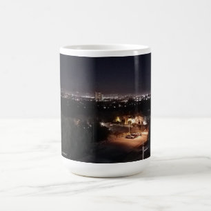 The Valley at Night on a Coffee Mug