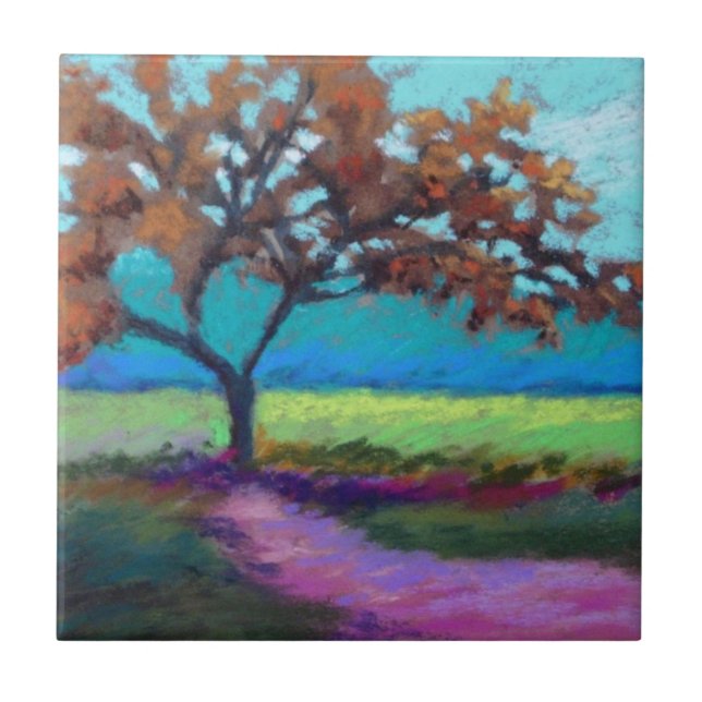 The Valley Ceramic Tile (Front)