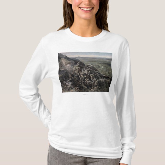 The Valley from Mountain View T-Shirt (Front)