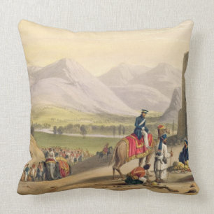 The Valley of Maidan, from 'Sketches in Afghaunist Cushion