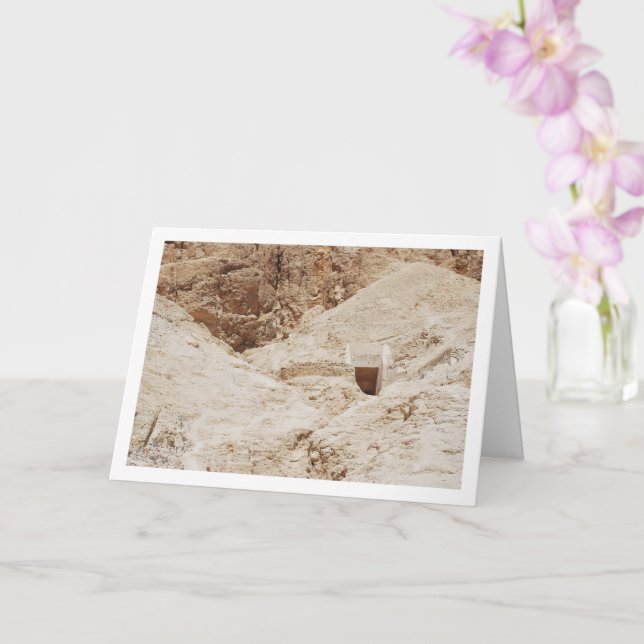The Valley of The Kings In Luxor, Egypt, Card (Orchid)