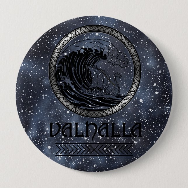 The Value of Vikingo 10 Cm Round Badge (Front)