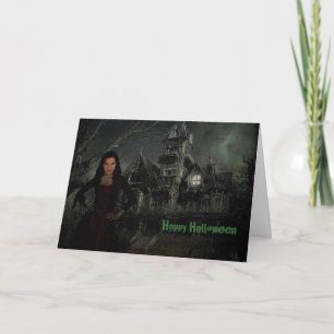 The Vamp Halloween Card