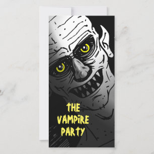 The Vampire Party Halloween Invitation