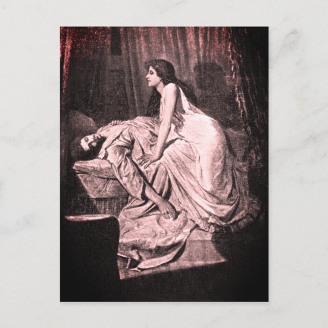 The Vampire (Philip Burne-Jones, 1897) Postcard (Front)