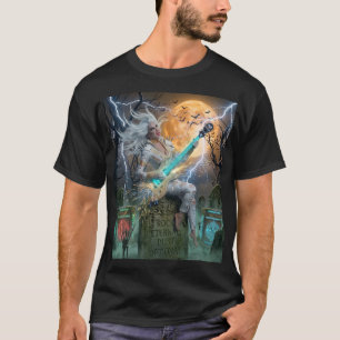 The Vampire Queen’s Electrifying Guitar: Rock Et T-Shirt