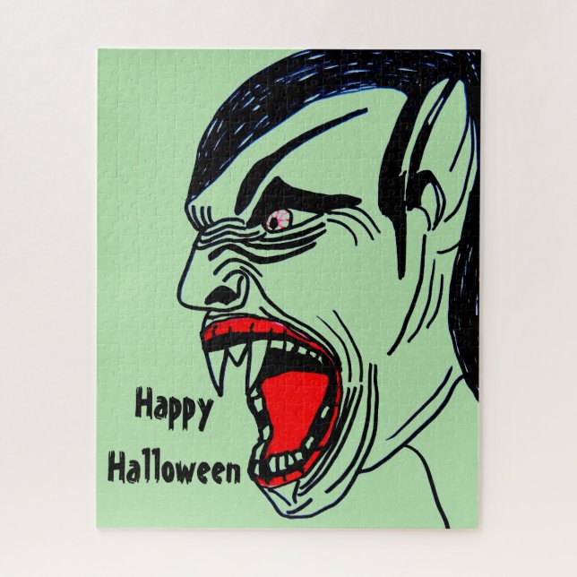 THE VAMPIRES BITE  JIGSAW PUZZLE (Vertical)