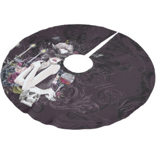 The Vampiress   Moody Gothic Vampy Glam Pale Skin Brushed Polyester Tree Skirt