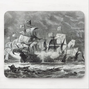 The Vanguard, under Sir William Winter Mouse Pad