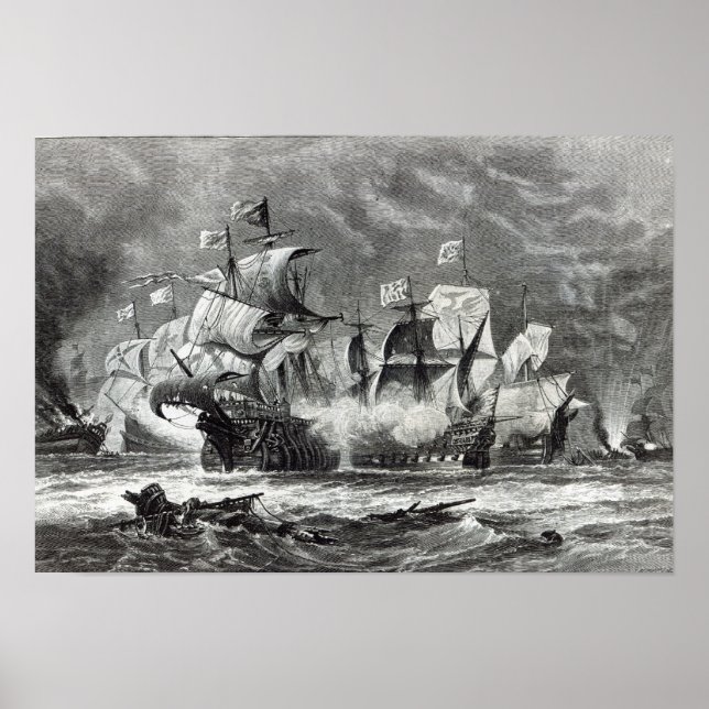 The Vanguard, under Sir William Winter Poster (Front)