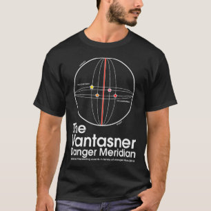 The Vantasner Danger Meridian White T-Shirt