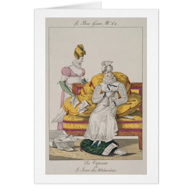 The Vapours or The Accounts Day, plate 62 from 'Le (Front)