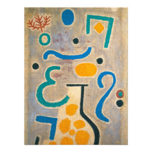 The Vase by Paul Klee Photo Print
