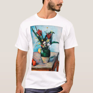 The Vase of Tulips, Paul Cezanne T-Shirt