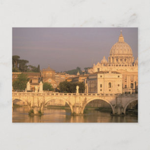 The Vatican   Basilica San   Italy, Rome Postcard