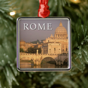 The Vatican Italy, Rome Metal Ornament