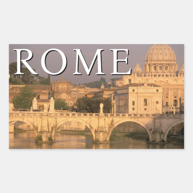 The Vatican | Italy, Rome Rectangular Sticker (Front)