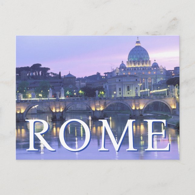 The Vatican | Rome, Italy | Thank You Postcard (Front)