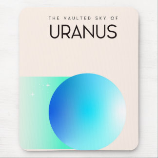 The Vaulted Sky of Uranus Mouse Pad