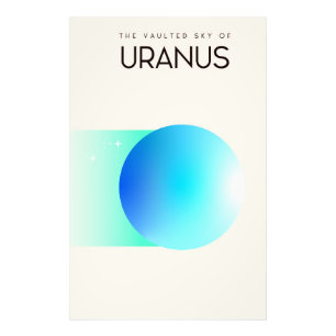 The Vaulted Sky of Uranus Photo Print