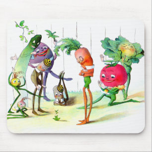 The Vege-Men’s Revenge 2 Mouse Pad