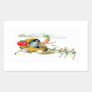 The Vege-Men’s Revenge Rectangular Sticker