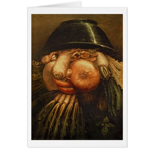 The Vegetable Gardener, c.1590 (oil on panel) (Front)