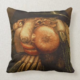 The Vegetable Gardener, c.1590 (oil on panel) Cushion