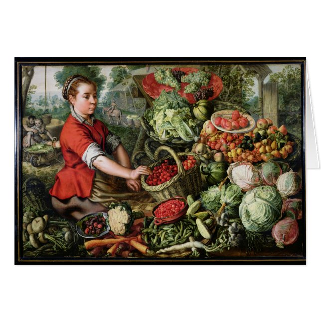 The Vegetable Seller (Front Horizontal)