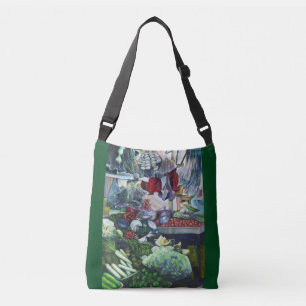 The Vegetarian Club Meets here on Tuesdays Crossbody Bag