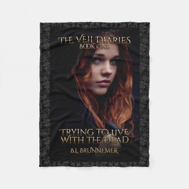 The Veil Diaries Book I Fleece Blanket (Front)