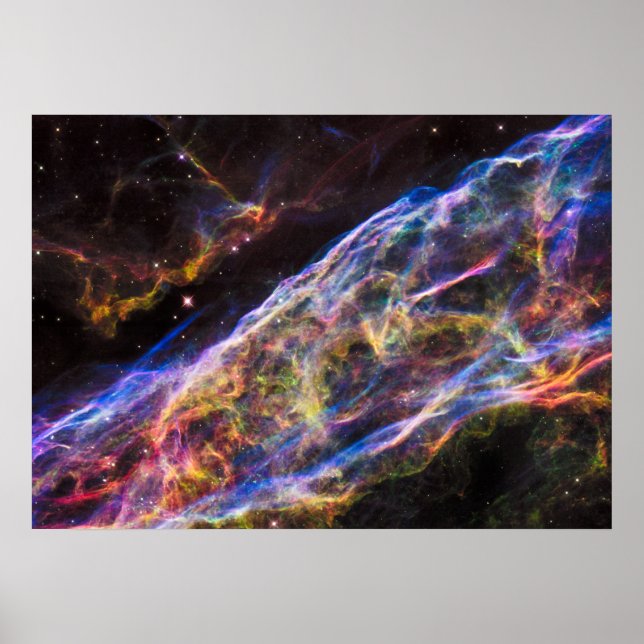 The Veil Nebula Poster (Front)