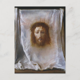 The Veil of Veronica By Domenico Fetti Postcard