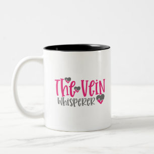 The Vein Whisperer Two-Tone Coffee Mug
