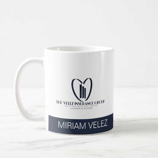 The Velez Insurance Group   Coffee Mug (Left)