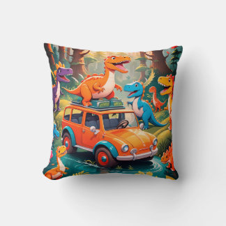 The Velociraptors Family Vacation  Cushion
