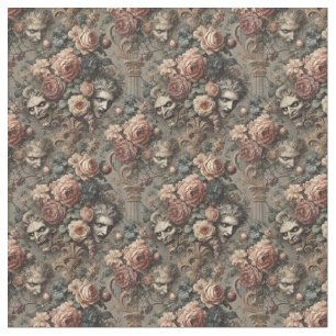 The Velvet Crash – Gothic Dense Tile Fabric