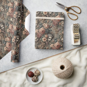 The Velvet Crash – Gothic Victorian Design Wrapping Paper