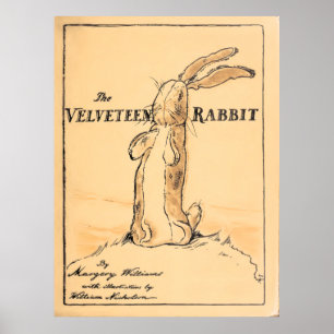 The Velveteen Rabbit - Book Cover Poster